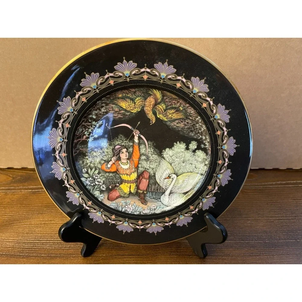 Set of 6 Heinrich Villeroy & Boch Russian Fairy Tale Collector Plates